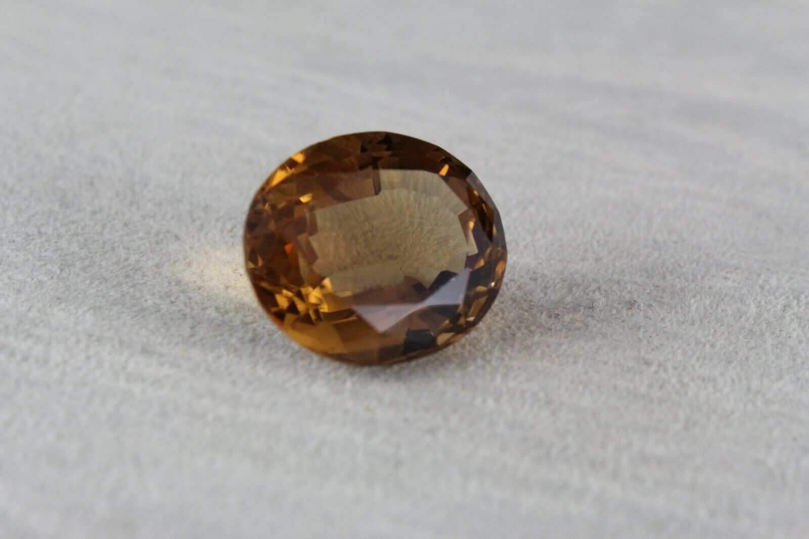 NATURAL CITRINE GOLDEN TOPAZ OVAL CUT 22X20 MM 34.35 CARAT GEMSTONE PENDANT RING