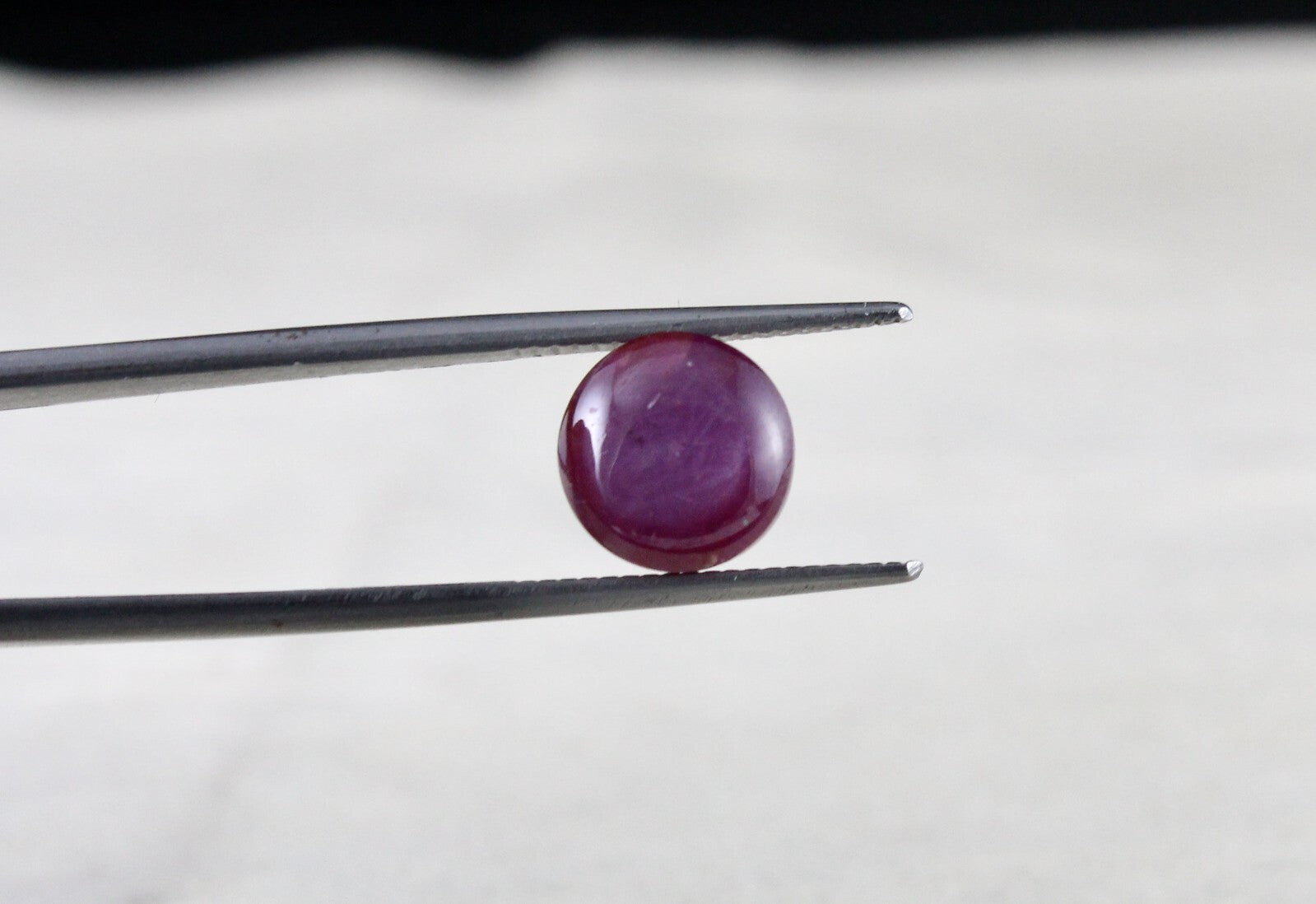 Certified Natural 6 Line Star Ruby 6.35 Ct Round Cabochon Gemstone Ring Pendant