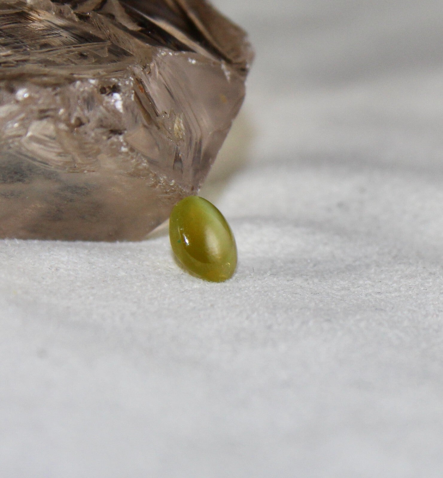 Certified Natural Chrysoberyl Cat's Eye Cabochon 2.51 Ct Gem For Ring Pendant