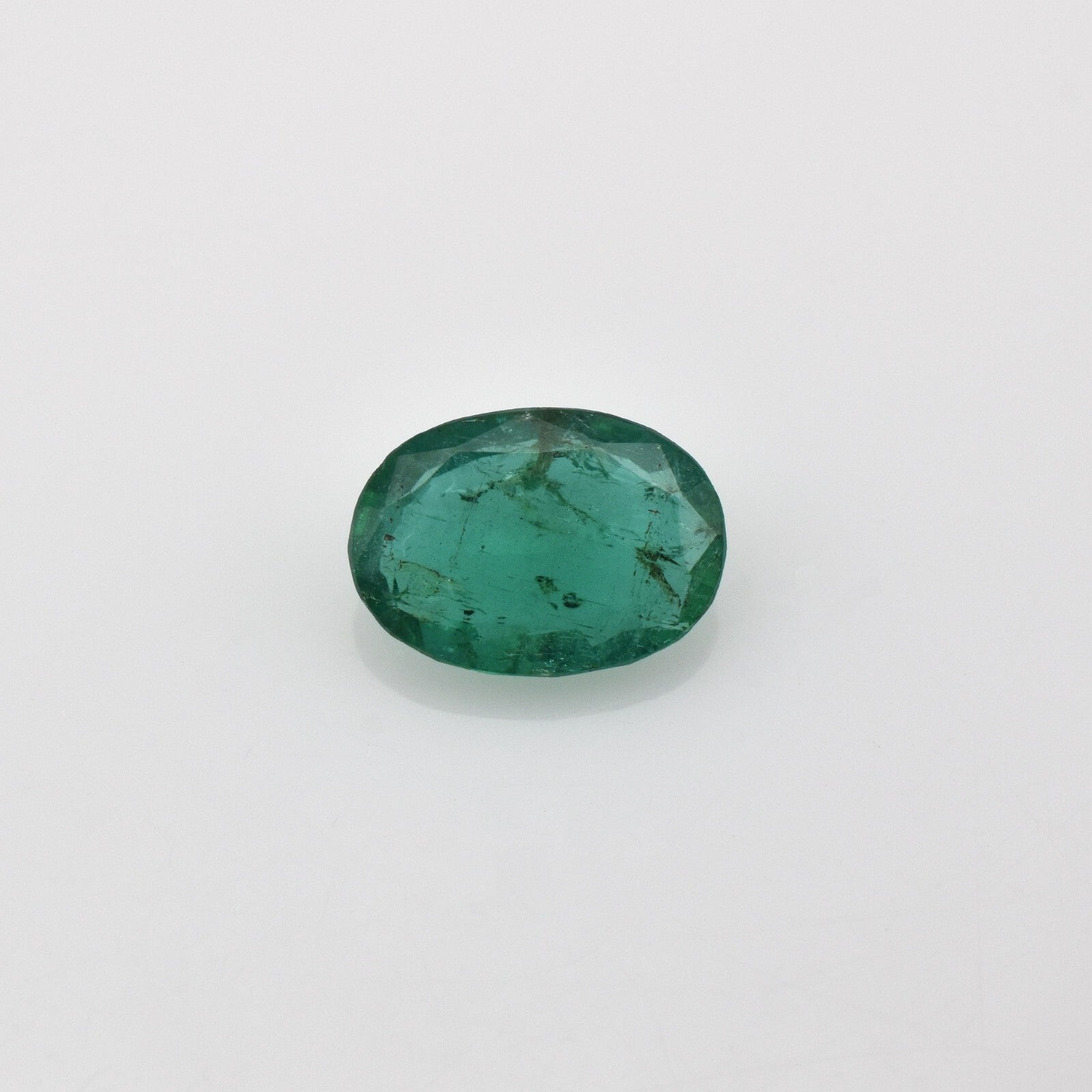Natural Emerald 9x7mm Oval Cut 1.05 Ct Gem Loose For Ring Or Pendant
