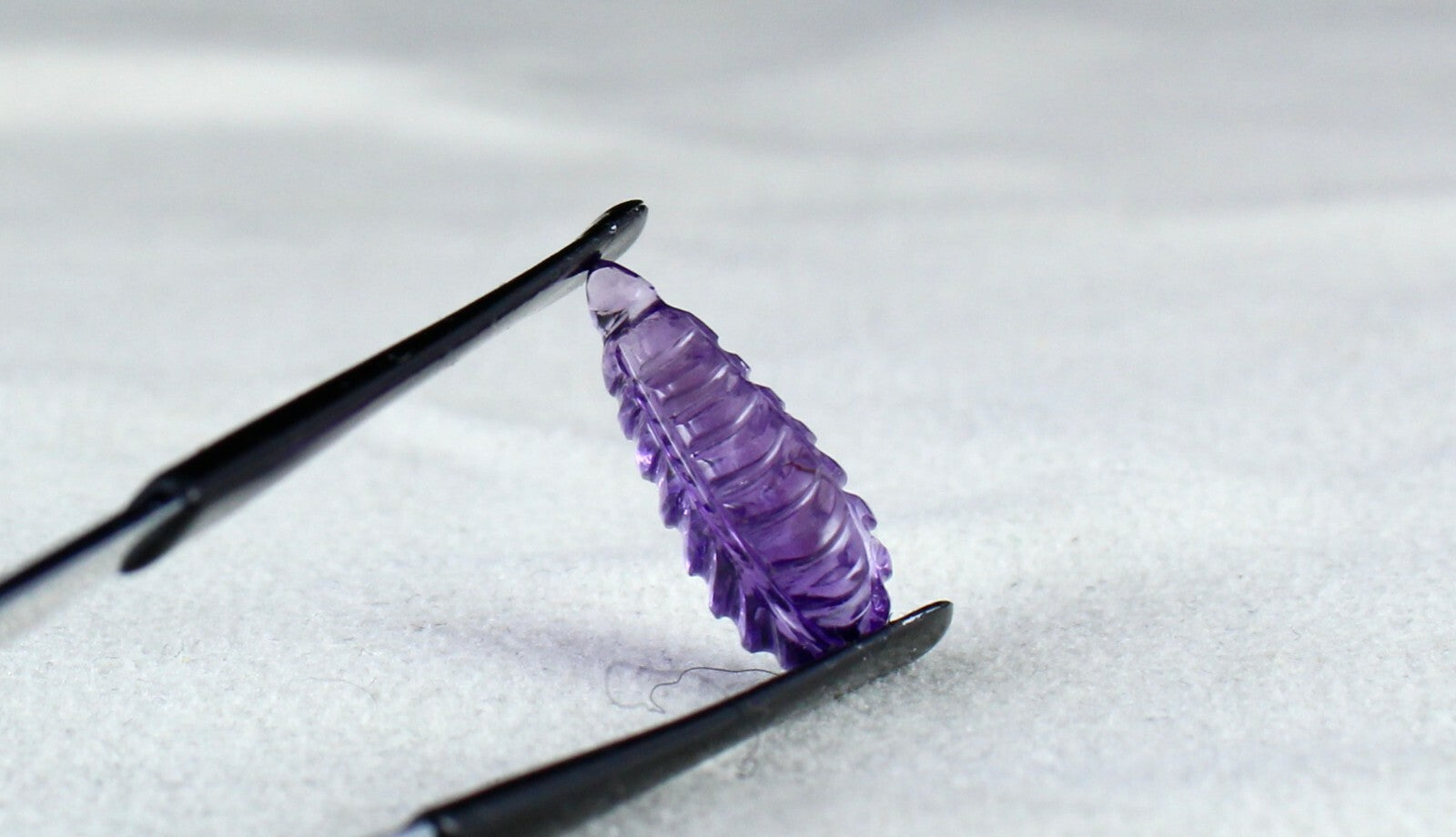 Natural Amethyst 11 Pcs 71 Cts Carved Drops Gemstone Earring Necklace Set