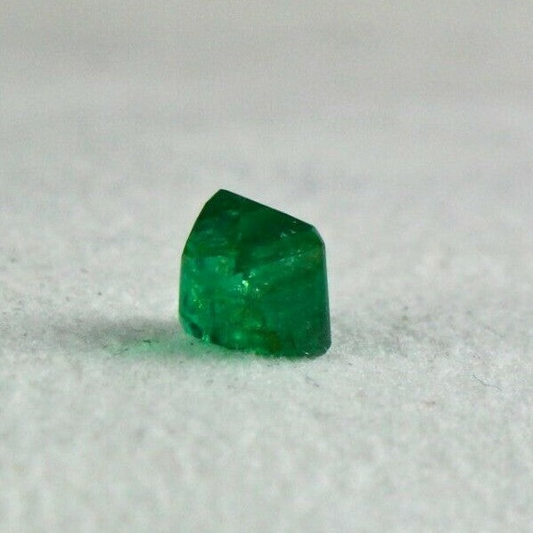 Certified Rare Natural Zambian Emerald 1.35 Ct Octagon Gemstone Ring Pendant