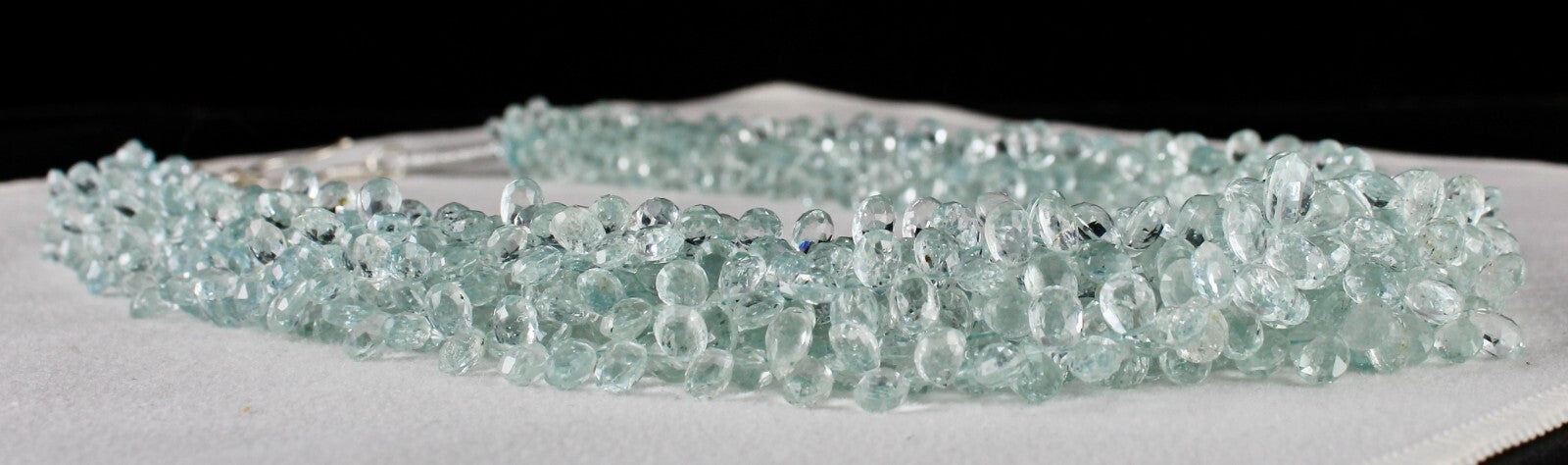 Certified Natural Aquamarine 688 Ct Sterling Silver Statement Necklace