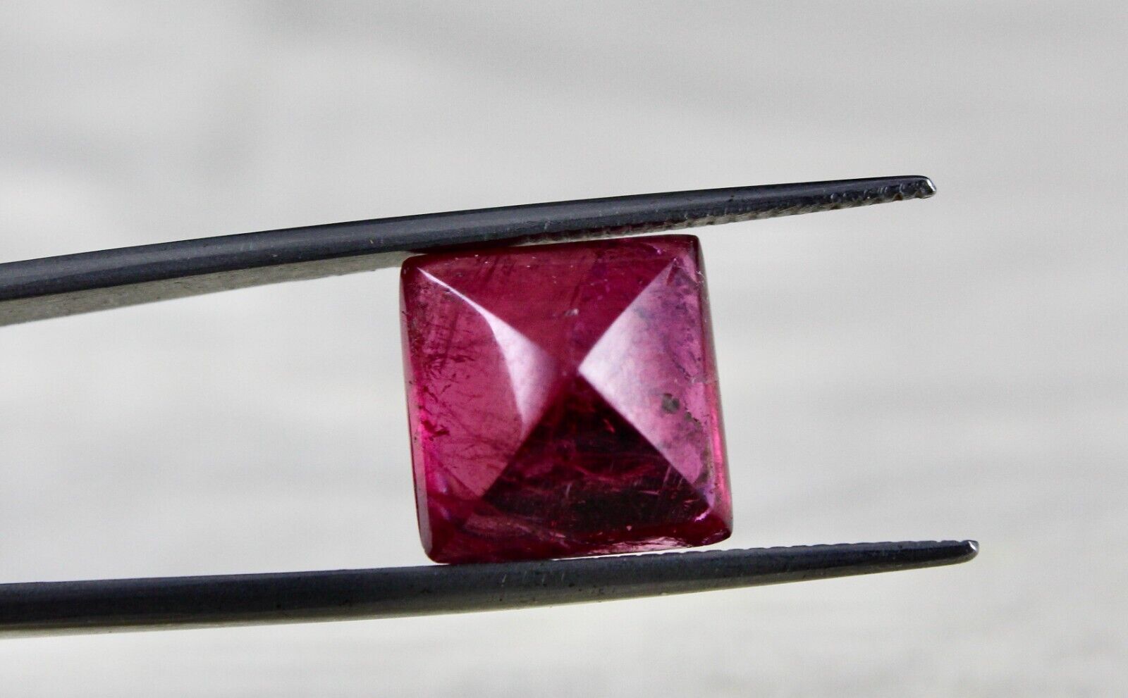 NATURAL PINK TOURMALINE RUBELLITE CABOCHON PAIR 18.20 CTS LOOSE GEMSTONE EARRING