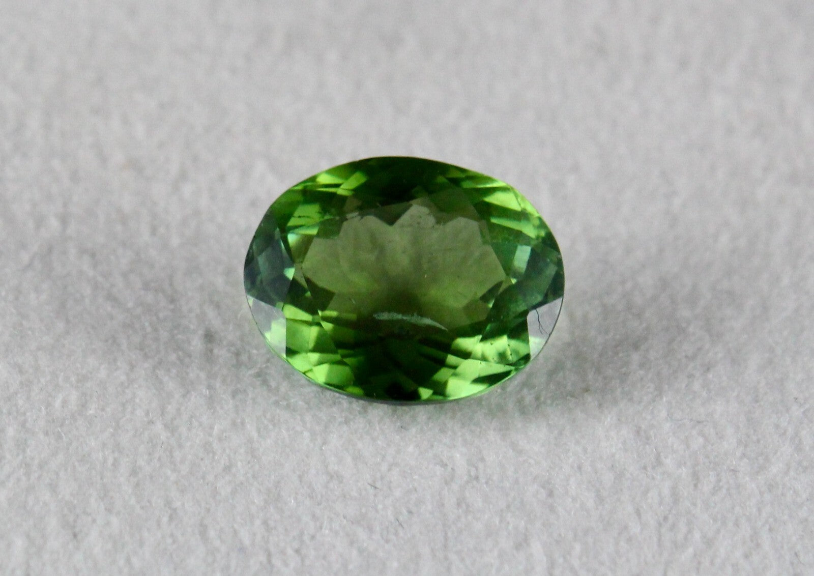 Certified Natural Green Chrome Tourmaline 7.31 Ct Oval Gemstone Ring Pendant