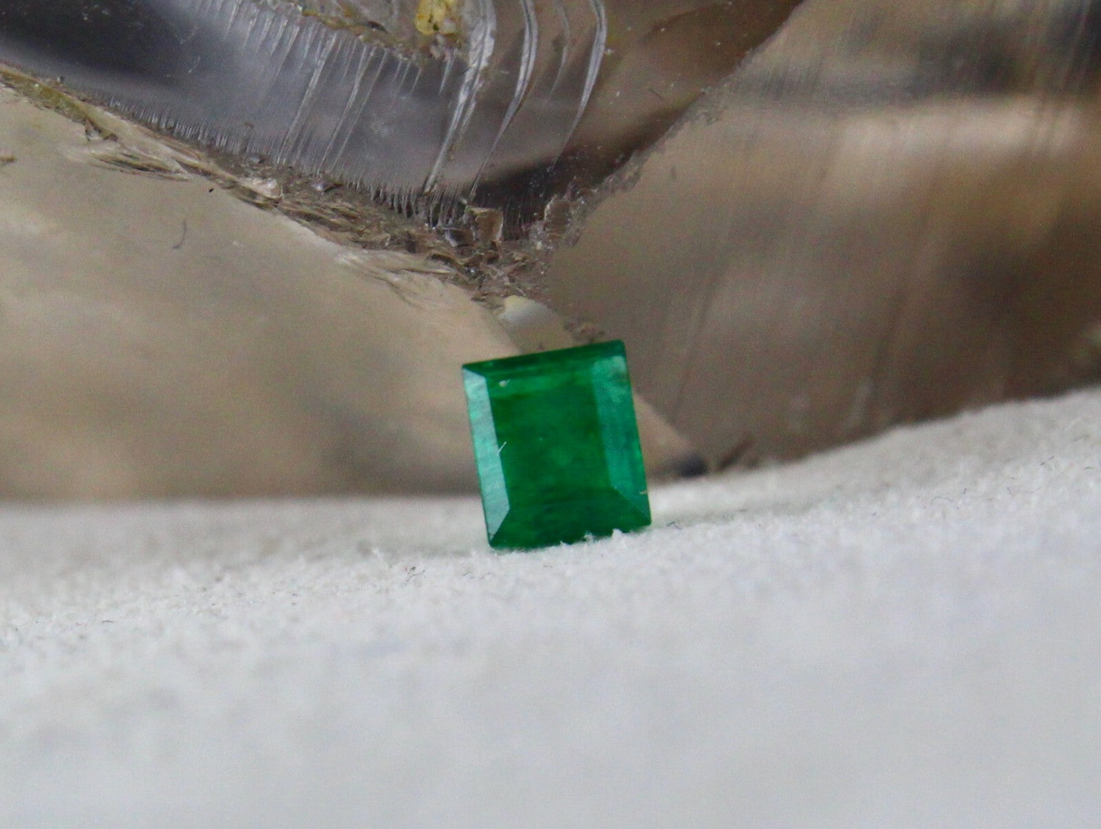 Certified Natural Zambian Emerald Octagon 5x4mm 18pcs 10.20ct Gemstone Designing