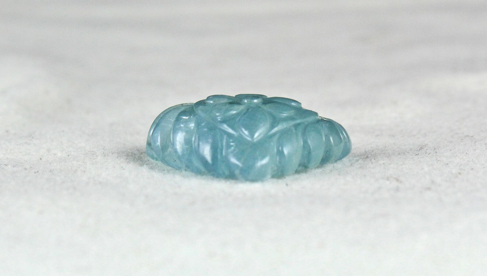 Certified Classic Natural Blue Aquamarine 31.92 Ct Carved Drill Gemstone Pendant