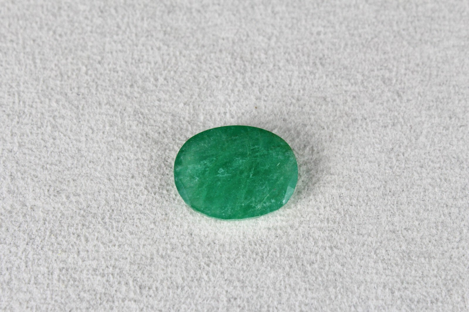 Certified Natural Unheated Emerald Oval Cut 15.30ct Gemstone Ring Pendant