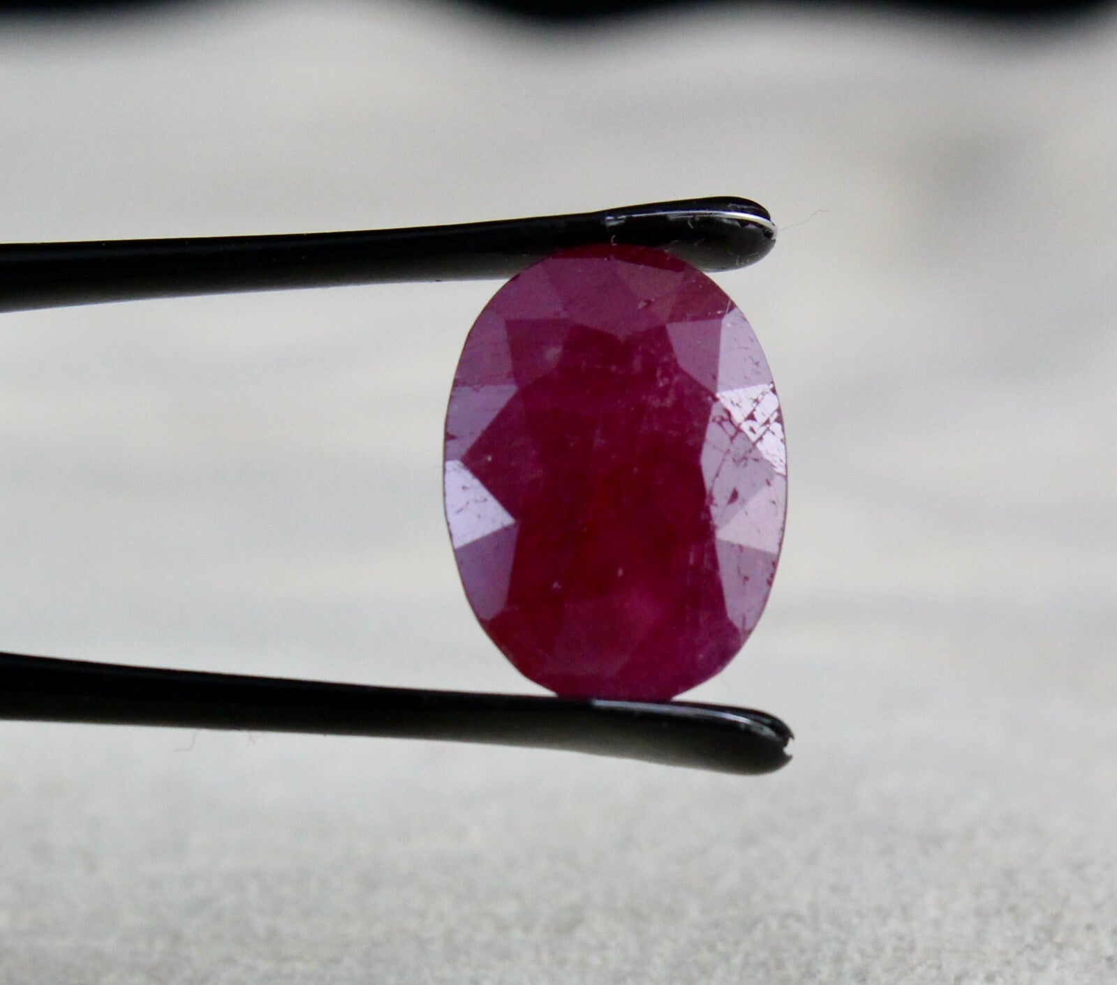 Certified Natural Untreated Ruby Oval Cut 11.65 Ct Gemstone Ring Pendant