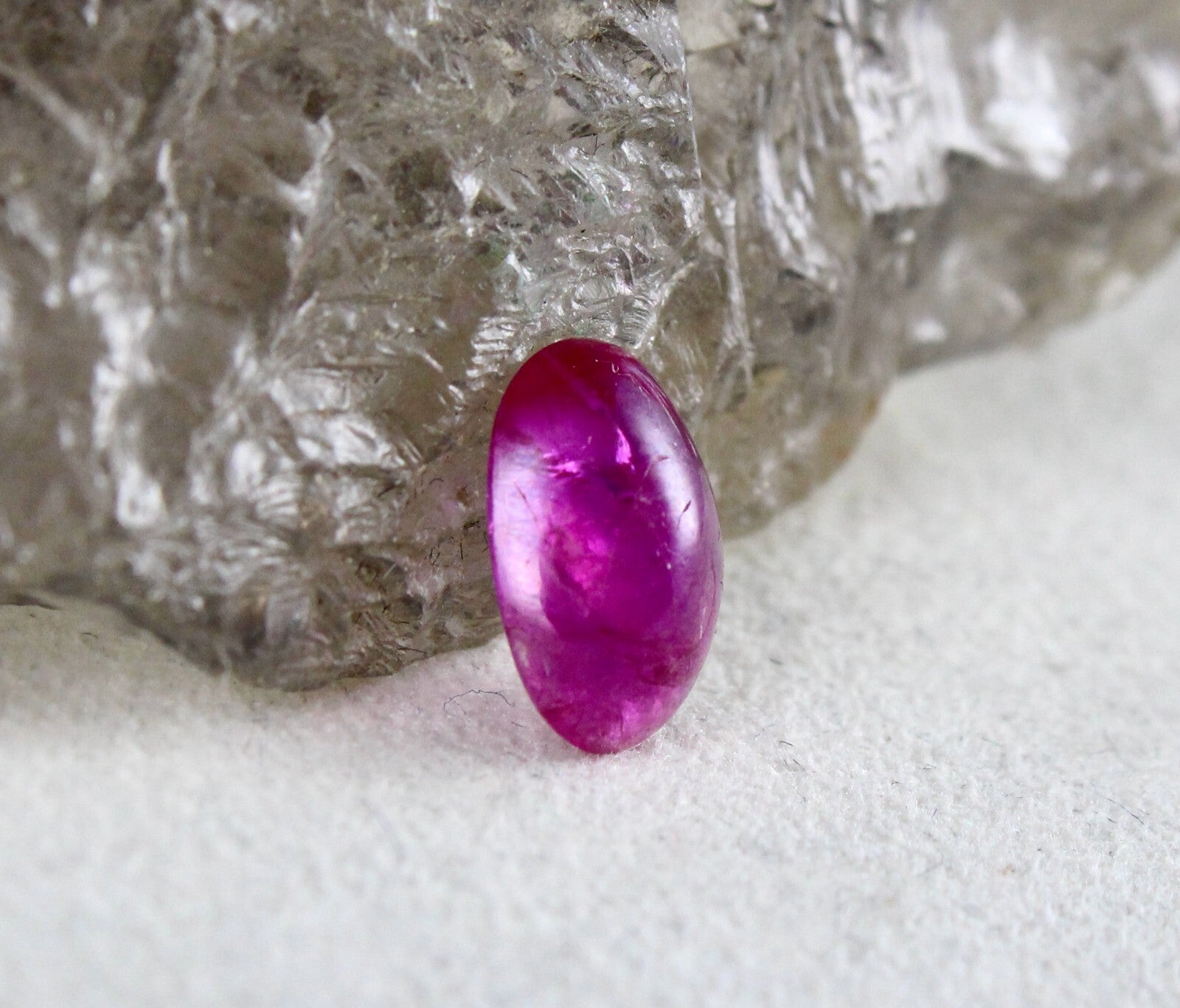 Certified Natural Burma Ruby Oval Cabochon 3.31 Ct Loose Gemstone Ring Pendant