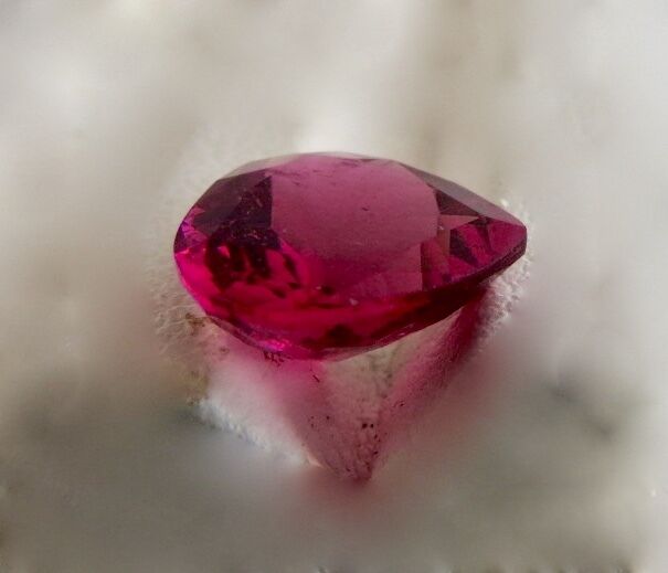 NATURAL RUBELLITE PINK TOURMALINE 10.5MM HEART CUT 4.03 CARATS GEMSTONE FOR RING