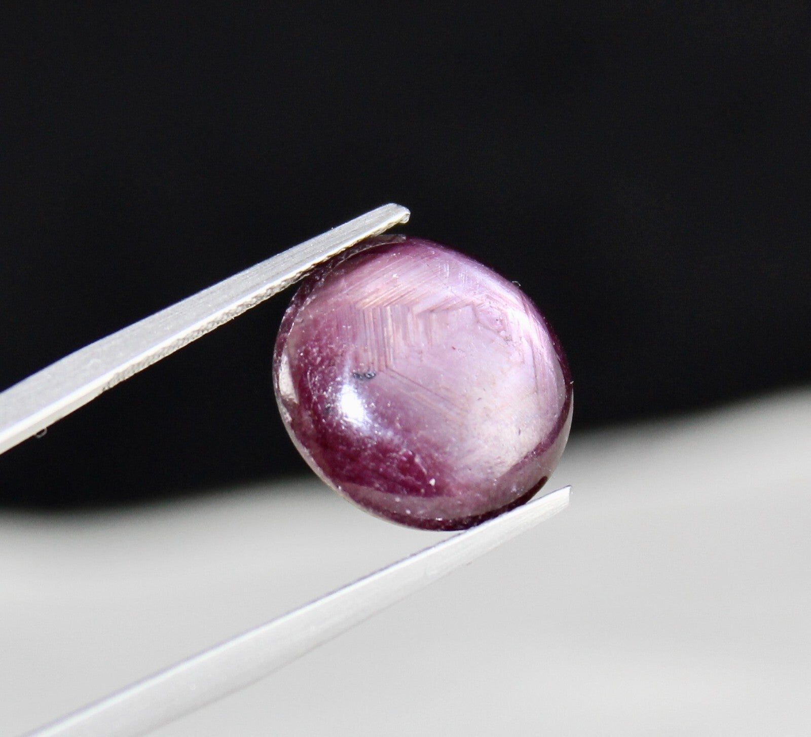 Certified Natural 6 Ray Red Star Ruby 12.18 Ct Gemstone Pendant For Women