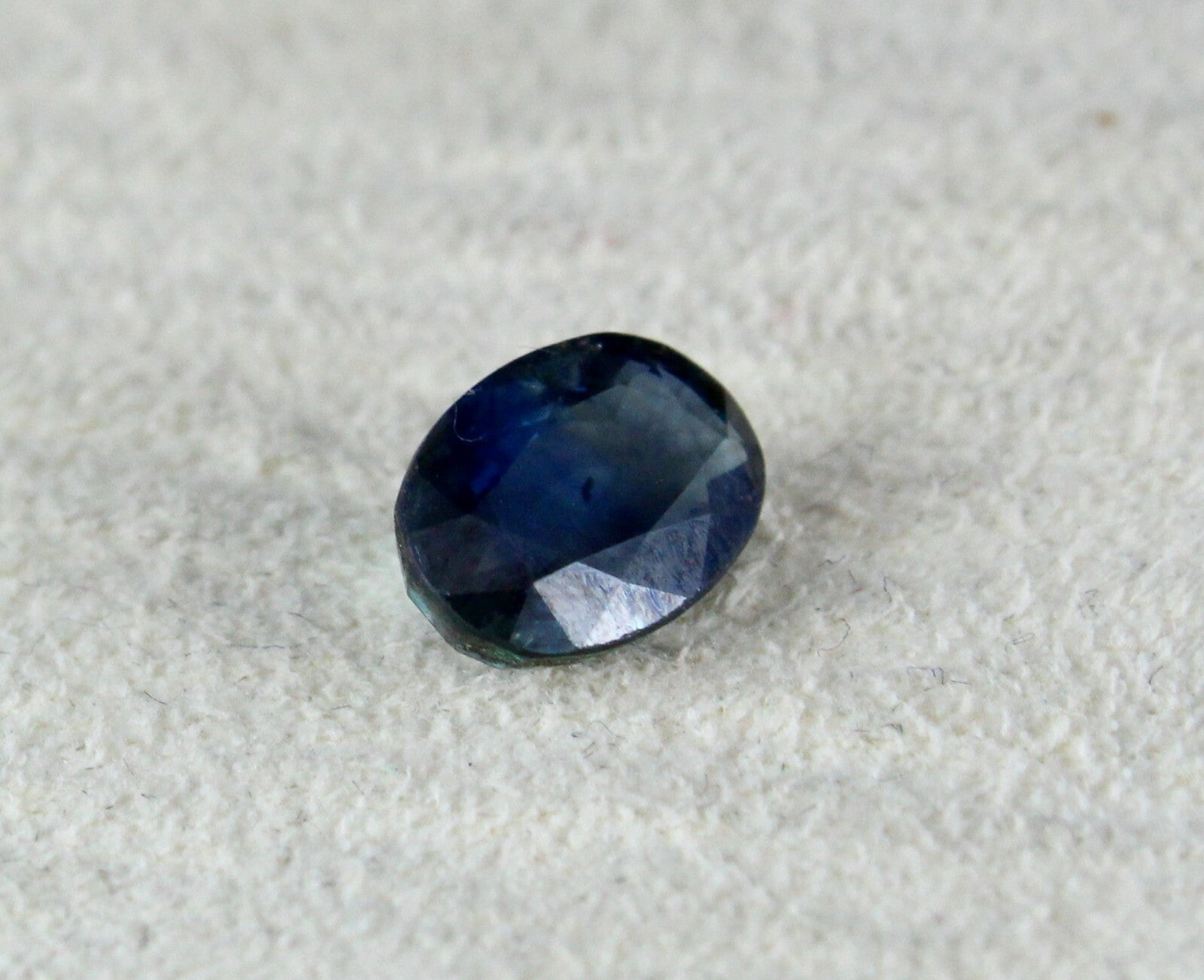 2.44 Ct Natural Unheat Blue Sapphire Oval Cut Loose Gem For Ring/pendant