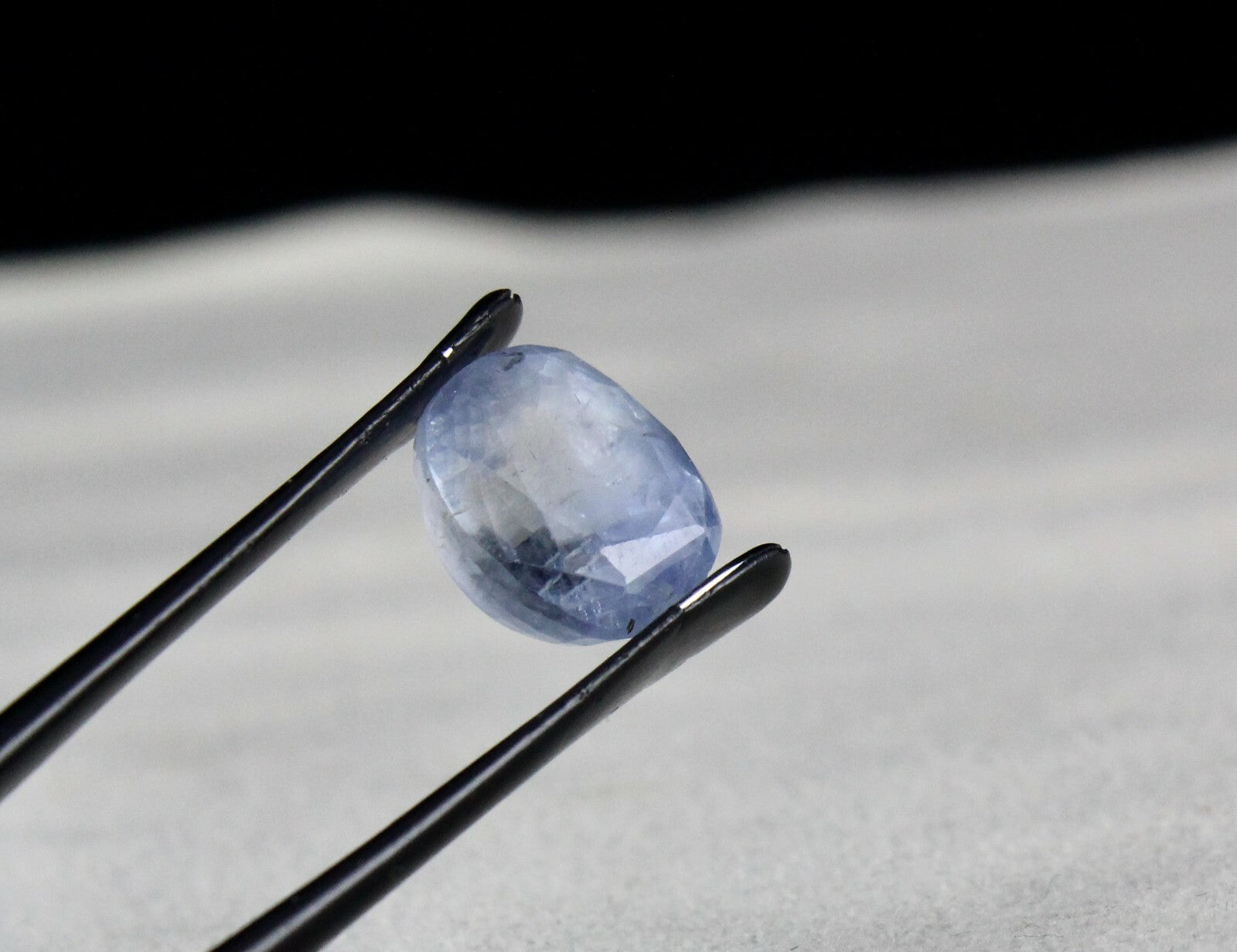 Certified Natural Unheat Blue Sapphire 13.10 Ct Cushion Cut Gemstone Design Ring