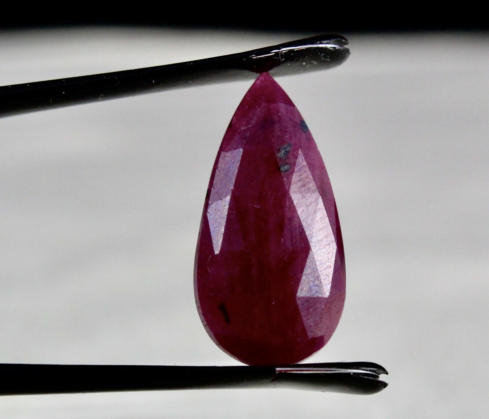 Natural Ruby Set Pear Cut 11 Pcs 69.58 Carats Untreated Gemstone Fine Designing