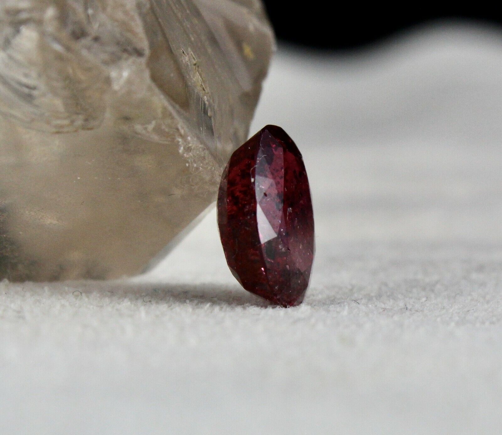 NATURAL RED UNTREATED RUBY OVAL CUT 5.38 CARATS ASTROLOGY GEMSTONE RING PENDANT