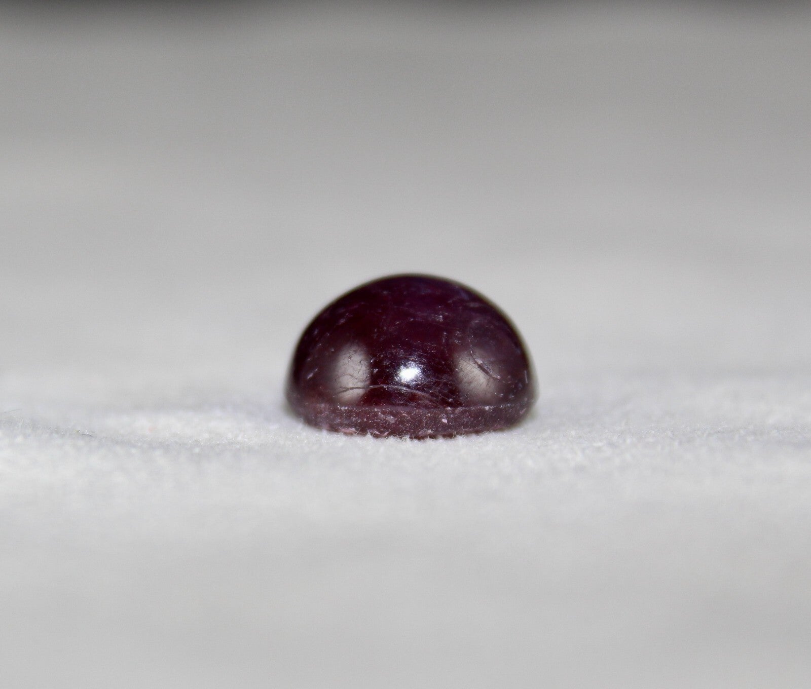 Certified Natural 6 Line Star Ruby Cabochon 10.68 Ct Gemstone For Ring/pendant