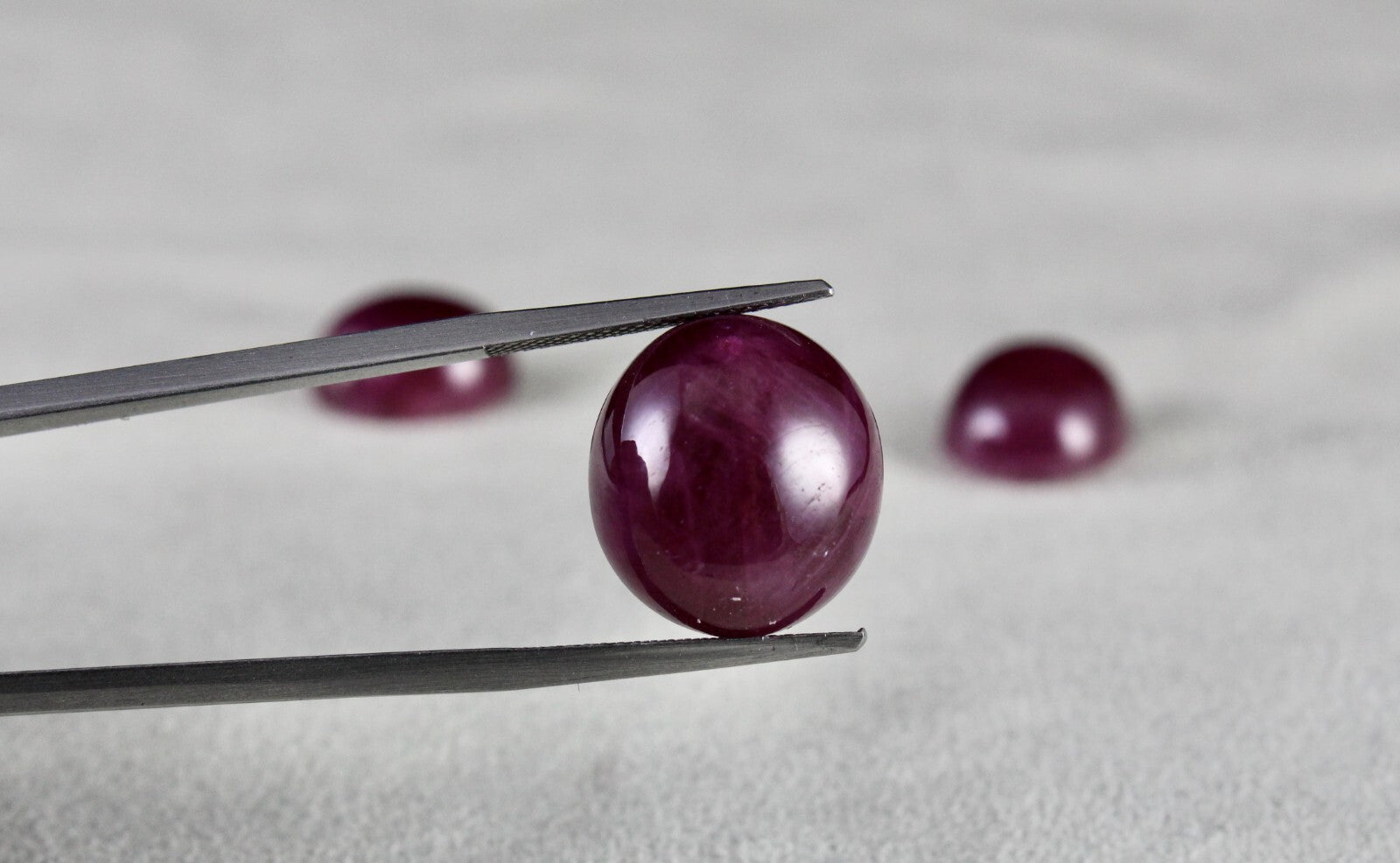 Certified Natural Ruby Oval Cabochon 59.77ct Gemstone Ring Pendant Earring