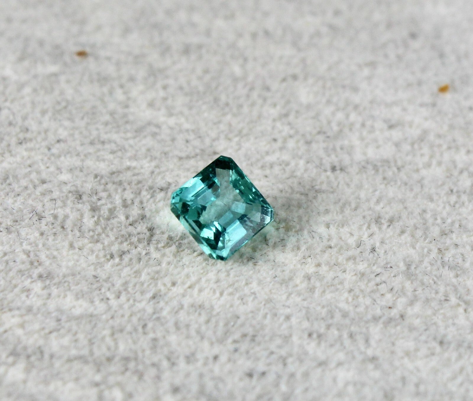 Natural Emerald 5x5 Mm 0.84 Ct Square Loose Gemstone Ring Pendant Design