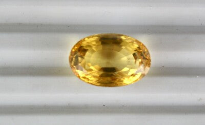 Yellow Citrine Oval Cut 20x13mm 20.78ct Loose Gemstone Ring Pendant