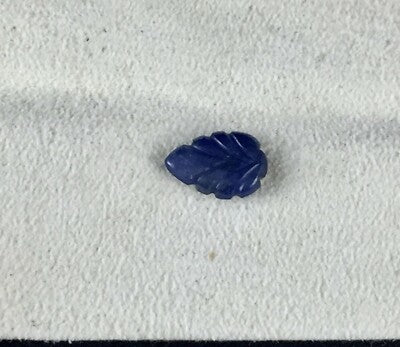 Natural Blue Sapphire Leaf 2.99 Ct Unheated Burma Gem Ring Pendant