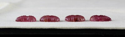 Natural Pink Tourmaline Rubellite 21.26ct Carved Gemstone For Earrings