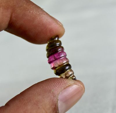 Certified Natural Multi Colour Tourmaline Carved 11 Pcs 71.75ct Gemstone Set