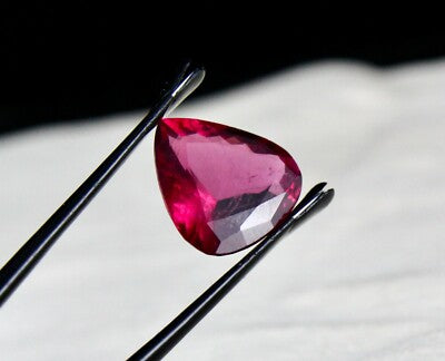 Certified Natural Pink Tourmaline Rubellite Heart 11.14 Ct Gemstone Pendant