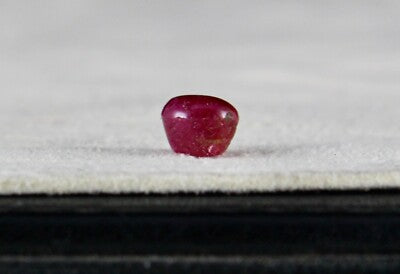 Certified Natural Burmese Ruby 2.15 Ct Round Cabochon Gemstone Ring Pendant