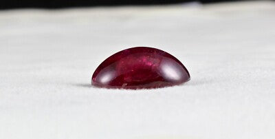 Certified Natural Pink Tourmaline Rubellite Oval Cabochon 23 Ct Gemstone Ring