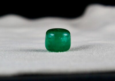 Certified Gtl 10mm Natural Emerald Bead Carat Weight 11.39ct Round Pendant
