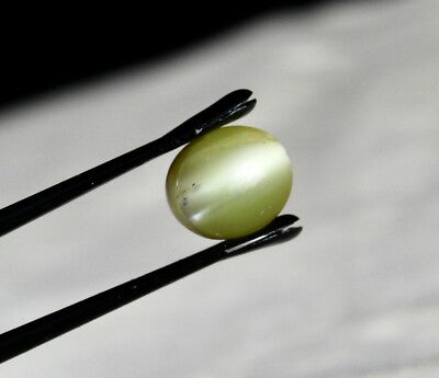 Certified Natural Chrysoberyl Cat's Eye 6.10 Ct Gemstone For Ring Pendant