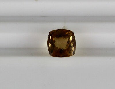 Natural Yellow Tourmaline 5.30ct Cushion Fine Cut Gemstone Ring Pendant