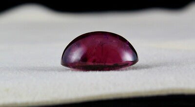 Certified Natural Pink Tourmaline 24.81 Ct Cabochon Rubellite Ring Pendant Stone