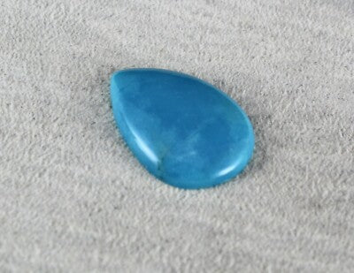 Natural Arizona Turquoise 13.22ct Pear Cabochon Gemstone For Ring Pendant