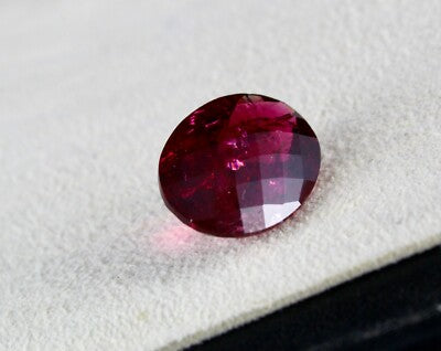 Certified Natural Pink Tourmaline Rubellite Oval Cut 14.10ct Ring Pendant