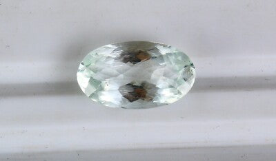 Finest Natural Blue Aquamarine 7.08 Ct Oval Gemstone For Ring Pendant