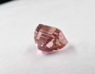 Certified Natural Pink Tourmaline Rubellite Octagon 5.67 Ct Gemstone For Ring