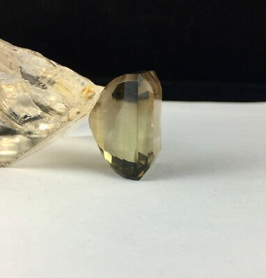 Natural Smoky Quartz 27x21mm Octagon Cut 85.98ct Gemstone Pendant Design