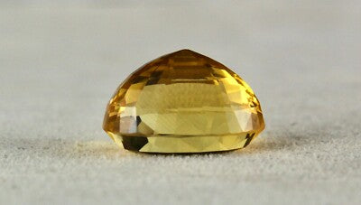 Yellow Citrine Oval Cut 20x13mm 20.78ct Loose Gemstone Ring Pendant
