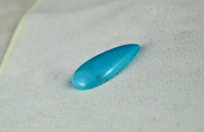 Natural Arizona Turquoise Pear Cabochon 18.93 Ct Gemstone For Ring Or Pendant