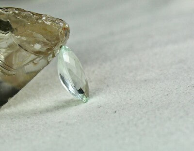 Finest Natural Blue Aquamarine 7.08 Ct Oval Gemstone For Ring Pendant