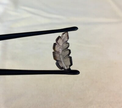 Natural Multi Tourmaline Leaves Earrings 9.54ct Gemstone Stud Designing