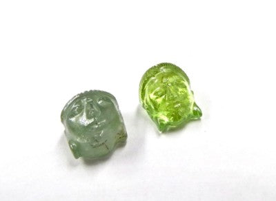 Natural Multi Tourmaline 19.97ct Carved Buddha Gemstone For Designing