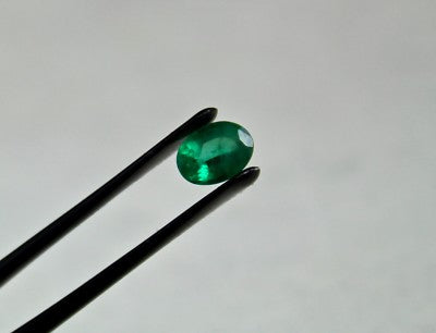 Certified Natural Zambia Emerald Oval Pair 8x6mm Loose Gemstone 2.68 Ct Earring