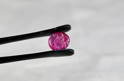 Certified 8 Mm Natural Burma Ruby Round Cabochon 2.58 Ct Gemstone Ring Pendant