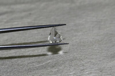 Certified Natural Rose Cut Diamond 2.29ct Pear Shape Pair Loose Gemstone Earring