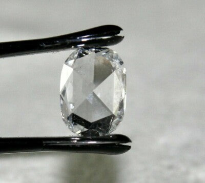 Certified Natural Rose Cut Diamond 1.03ct G Cushion For Ring Pendant