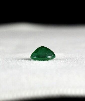 Certified Natural Zambian Emerald 2.60 Ct Round Cut 9mm Loose Gem Pendant Ring