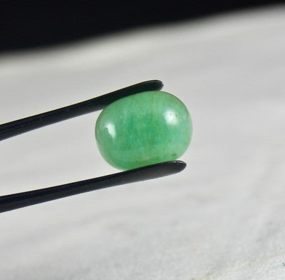 Certified Natural Ruby Emerald Blue Sapphire Cabochon Oval 16mm 51ct Gem Pendant